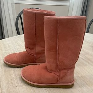Tall Pink Ugg Boots